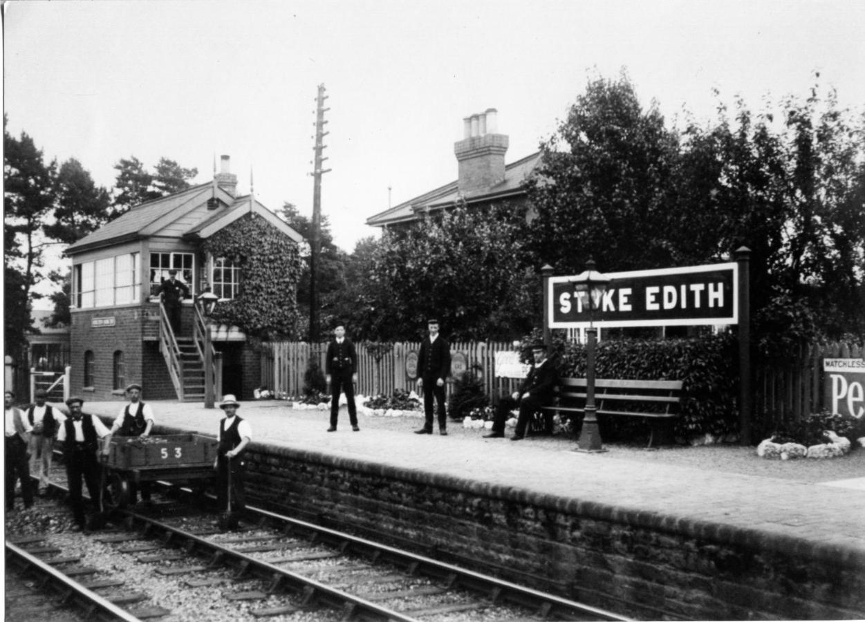 The Booking Office, Stoke Edith Station Hereford Esterno foto