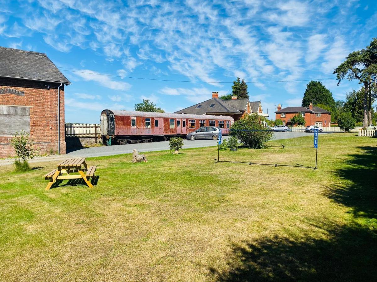 The Booking Office, Stoke Edith Station Hereford Esterno foto