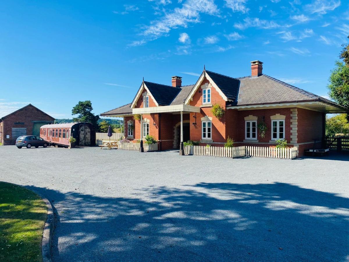 The Booking Office, Stoke Edith Station Hereford Esterno foto